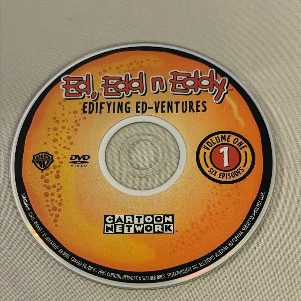 Ed, Edd 'n' Eddy - Season 1, Vol. 1  DVD 6 Episodes EPC